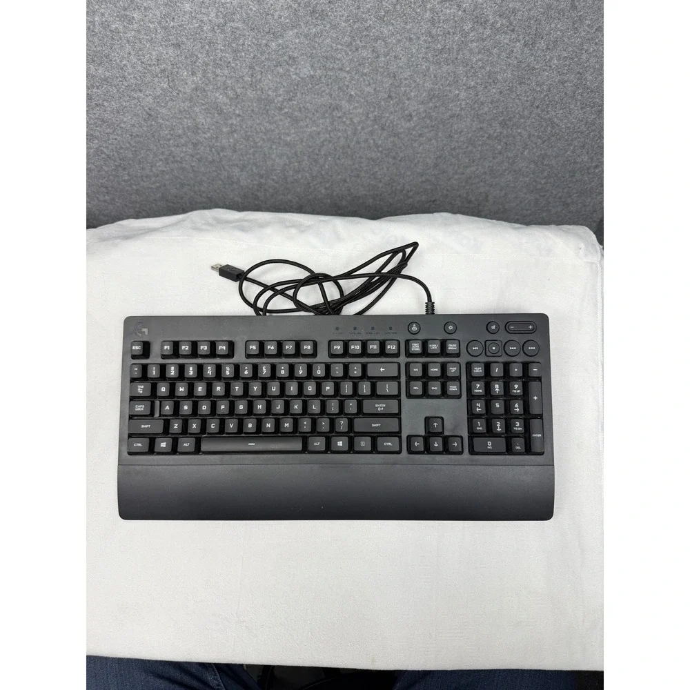 Logitech G213 Prodigy Wired‎ Gaming Keyboard RGB Black Y-U0029 Spill-Resistant